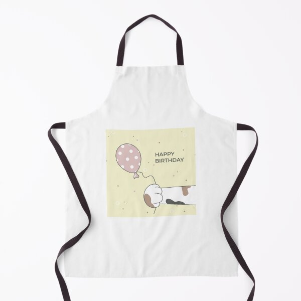 Item preview, Cat with balloon | Happy Birthday card designed and sold by mariline-design.