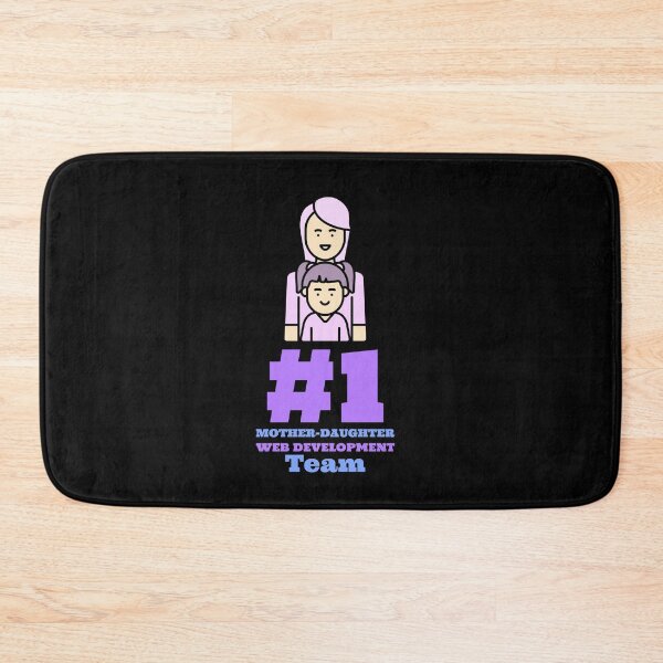 Item preview, #1 Mother-Daughter Web Development Team - Web Development Design designed and sold by Shirtlify.