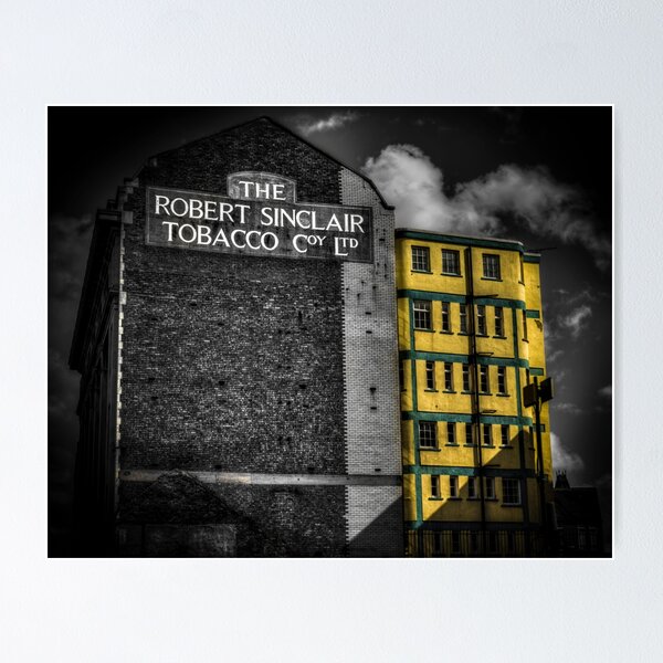 Item preview, Building Signage Of Former Newcastle Tobacco Company designed and sold by axp7884.