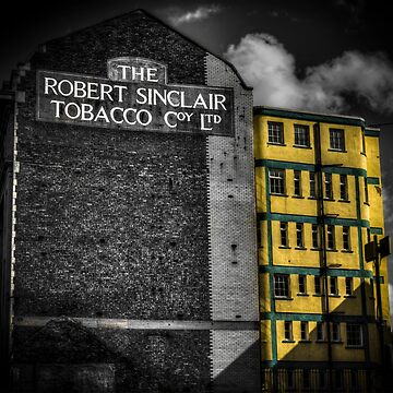 the robert sinclair tobacco company Building Signage Of Former Newcastle Tobacco Company