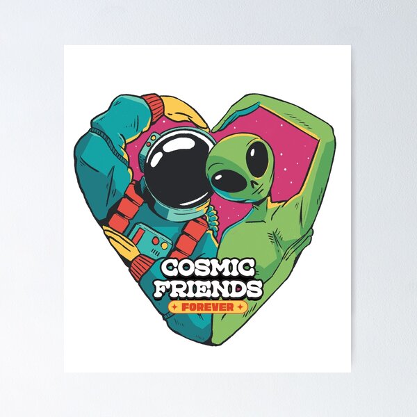 Item preview, COSMIC FRIENDS designed and sold by Unit620.