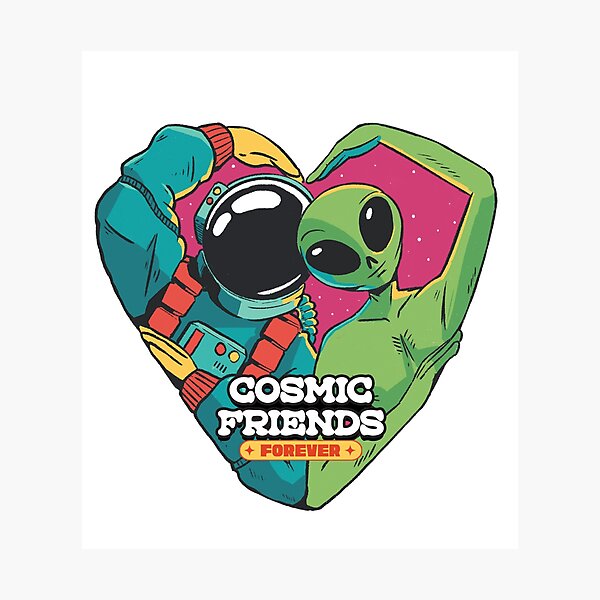 Item preview, COSMIC FRIENDS designed and sold by Unit620.