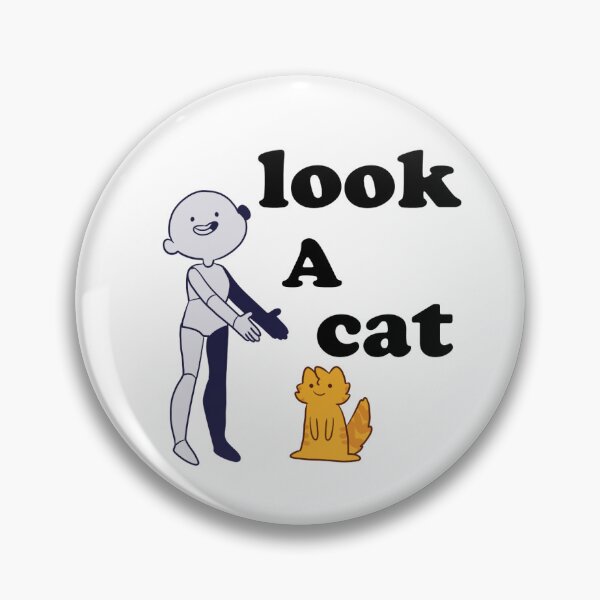 Item preview, Look a cat designed and sold by heshestar.