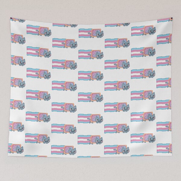 Item preview, Poptart Cat Trans Pride designed and sold by MaggieWolff24.