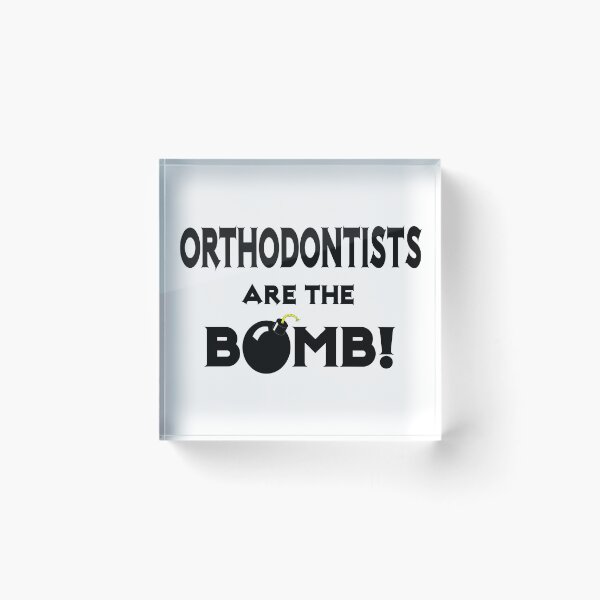 Item preview, Orthodontists Are The Bomb! designed and sold by TKUP22.