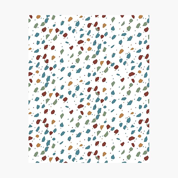 Item preview, Terrazzo Mosaic Pattern designed and sold by ind3finite.