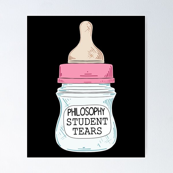 Artikelvorschau, Philosophy Student Tears, Funny Philosophy Student entworfen und verkauft von Flying-Pencil.