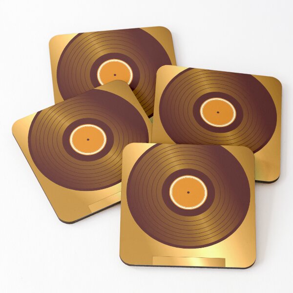 Artikelvorschau, Musik goldenes Vinyl entworfen und verkauft von Luciesika.