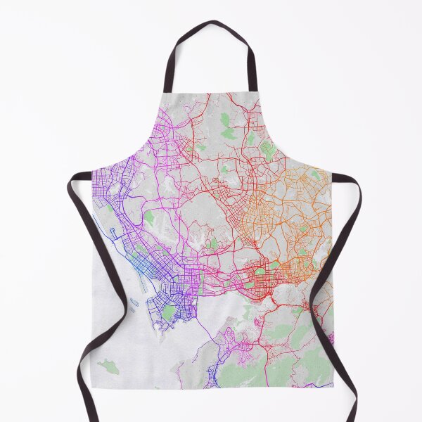 Item preview, Shenzhen City Map of Guangdong, China - Colorful designed and sold by deMAP.