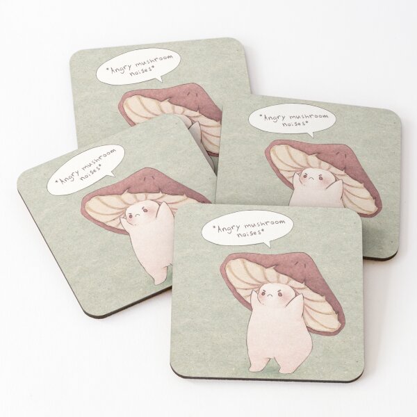 Item preview, Grumpy mushroom  designed and sold by Fairydrop.