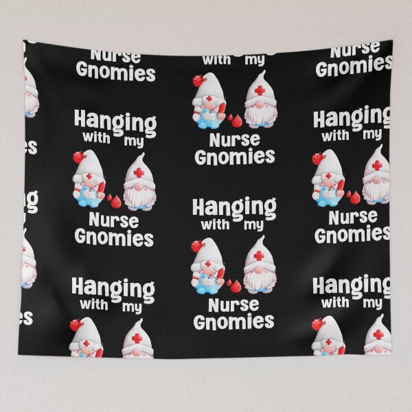 Item preview, Hanging With My Nurse Gnomies, Nurse Gnomies designed and sold by SportyDogShop.