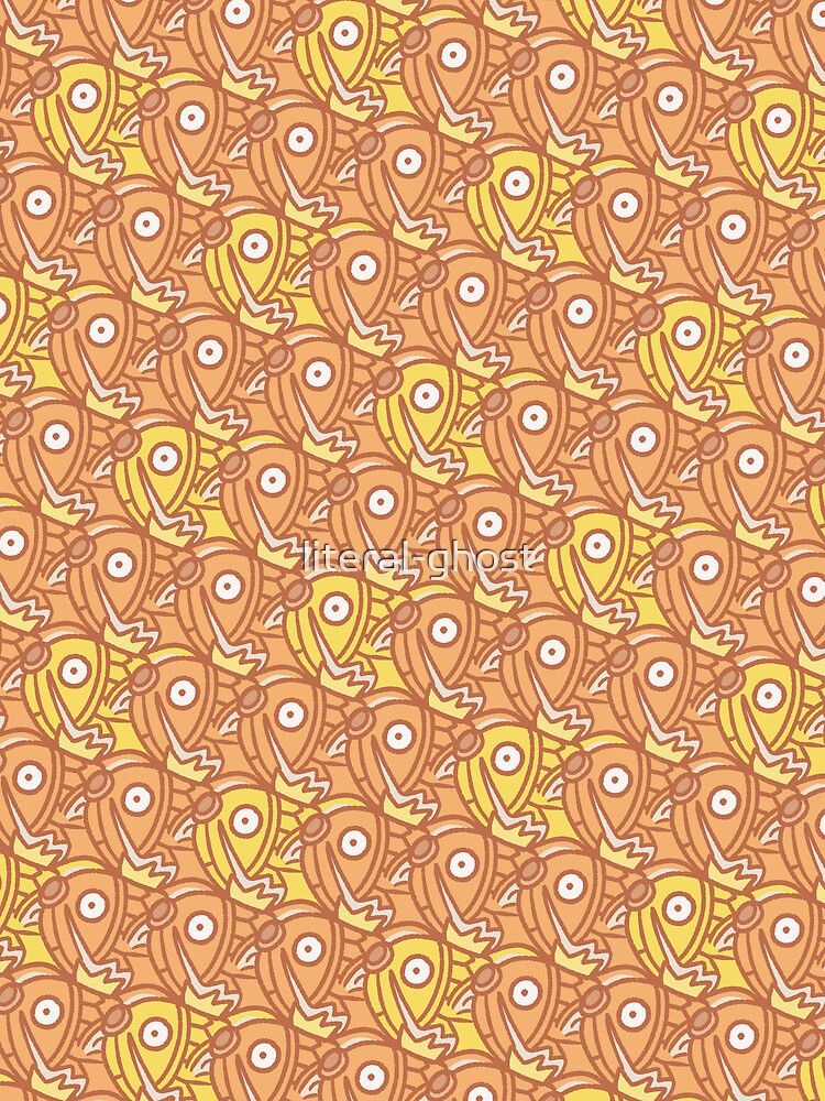 Thumbnail 3 of 3, Drawstring Bag, Fishy Business designed and sold by literal-ghost.