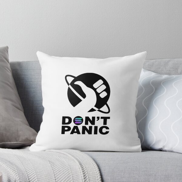 Item preview, DON'T PANIC SOLANA VERSION designed and sold by Crypto Pirates.