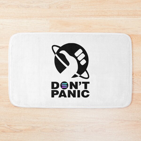 Item preview, NO ENTRES EN PÁNICO VERSIÓN SOLANA designed and sold by Crypto Pirates.