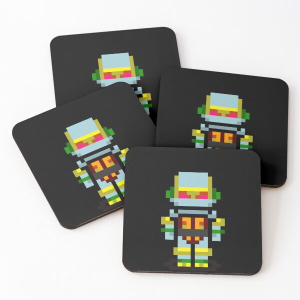 Item preview, Retro Pixel Art Style Metalhead designed and sold by fallinfrog.
