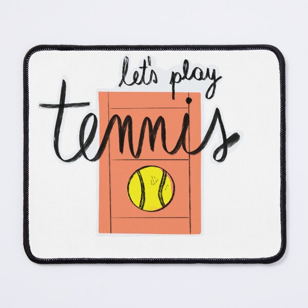 Item preview, Let's play tennis designed and sold by maliorao.