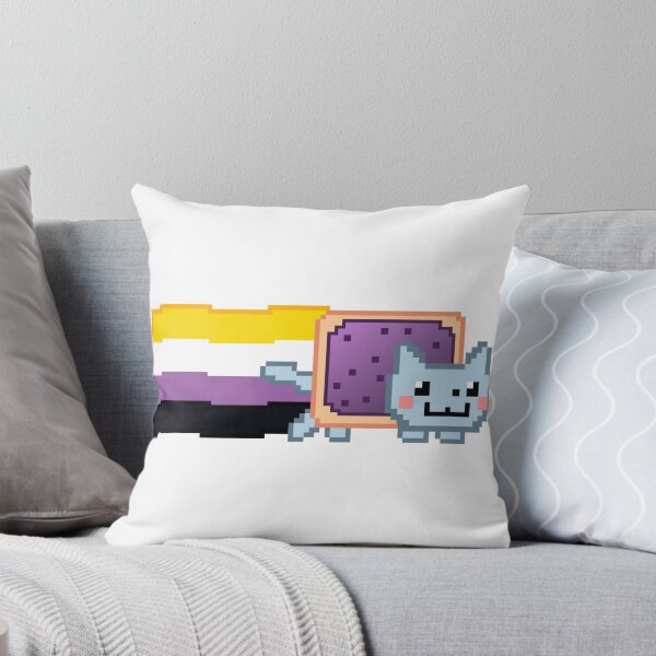 Item preview, Poptart Cat Non-binary Pride  designed and sold by MaggieWolff24.