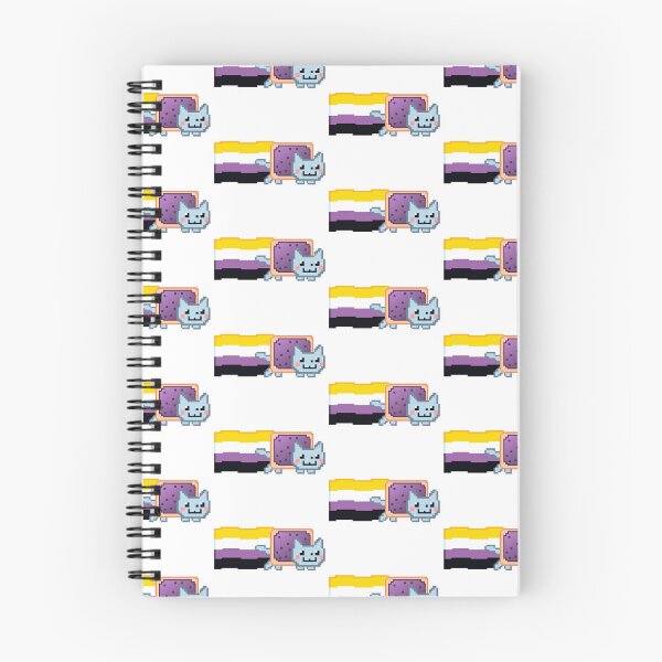 Item preview, Poptart Cat Non-binary Pride  designed and sold by MaggieWolff24.