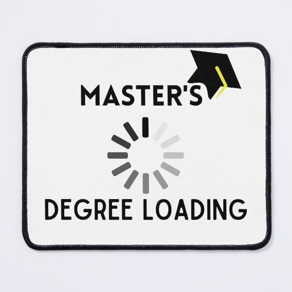Item preview, Master's Degree Loading-Master's -Graduation Student Gift-College Student Graduation designed and sold by DSN HH ★★★★★.