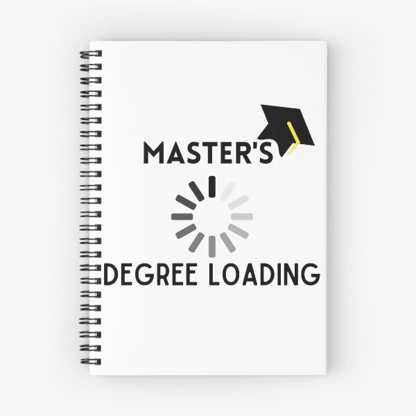 Item preview, Master's Degree Loading-Master's -Graduation Student Gift-College Student Graduation designed and sold by DSN HH ★★★★★.