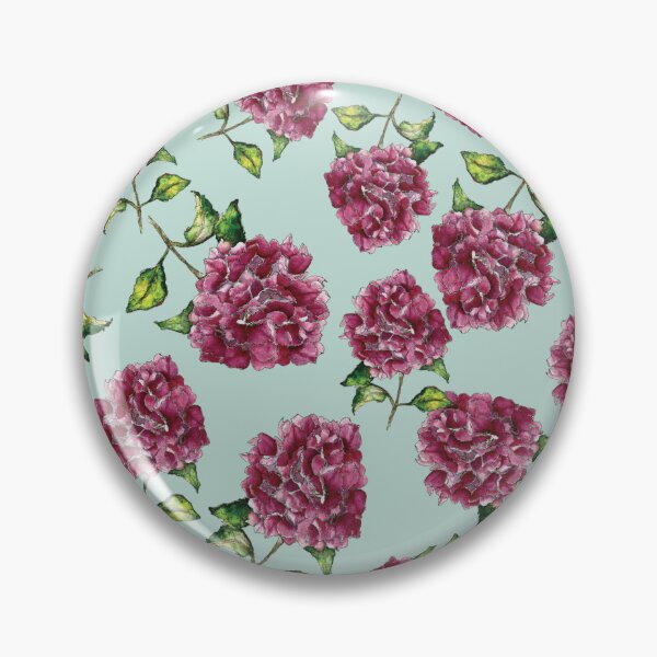 Item preview, Watercolour Hydrangea Surface Pattern Design designed and sold by DeborahMcGrath.