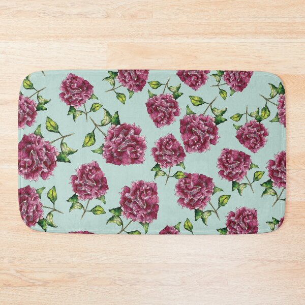 Item preview, Watercolour Hydrangea Surface Pattern Design designed and sold by DeborahMcGrath.