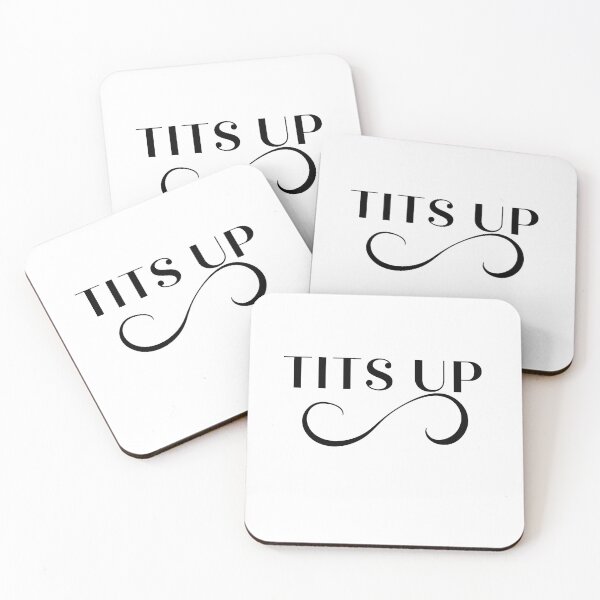 Item preview, Tits up, funny marvelous Ms. Maisel saying comedy phrase shirt/mug designed and sold by Paintingladycat.