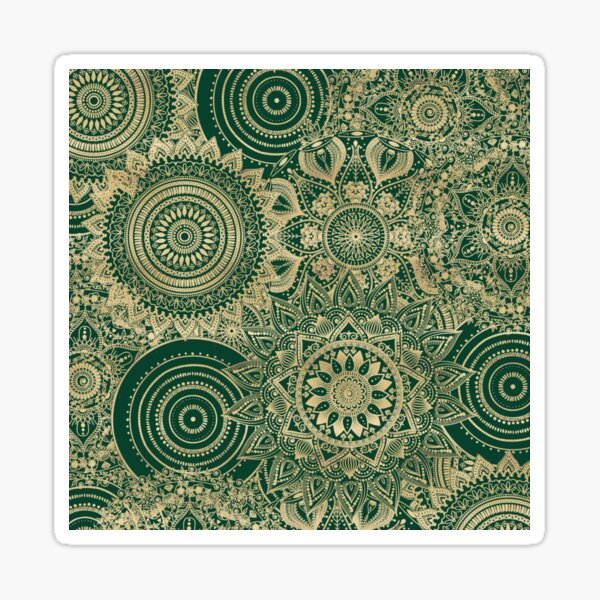 Item preview, Green Gold Mandala Collection designed and sold by InovArtS.