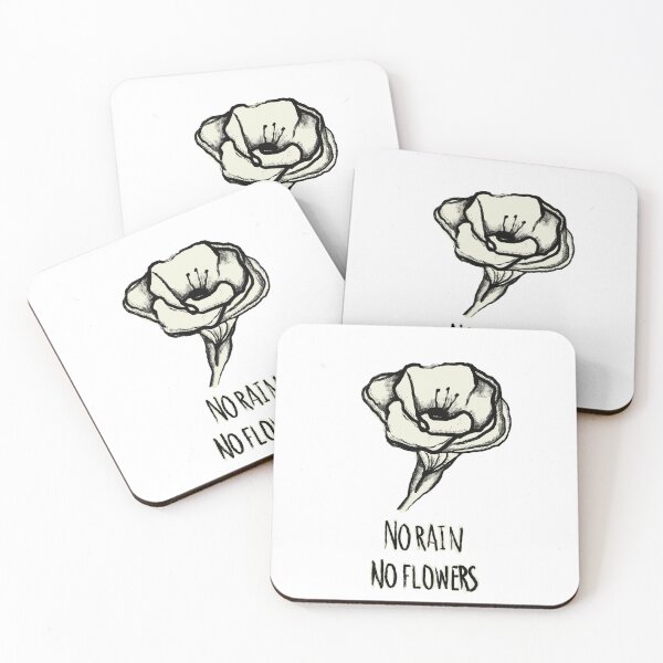 Item preview, No Rain No Flowers designed and sold by maliorao.