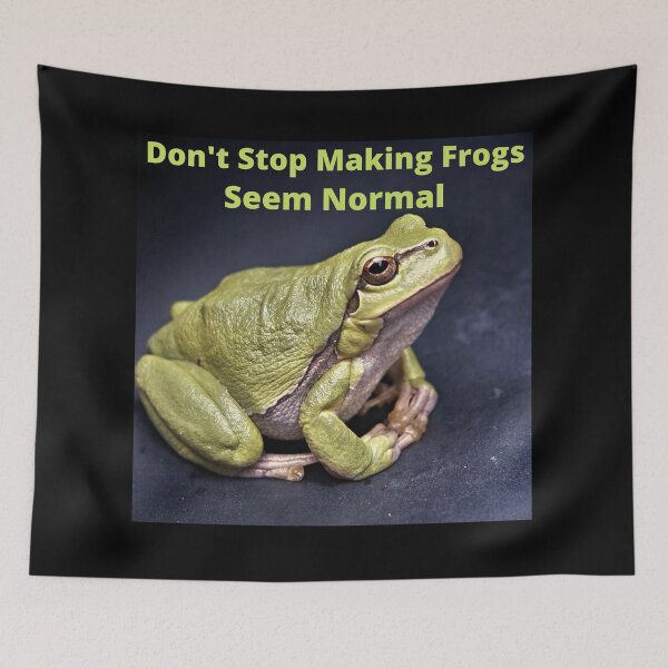 Item preview, Make Frogs Normal designed and sold by Zevy-Darling.