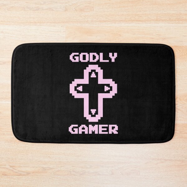 Item preview, Godly Gamer (v6 - pink) - Christian gaming designed and sold by TimespunThreads.