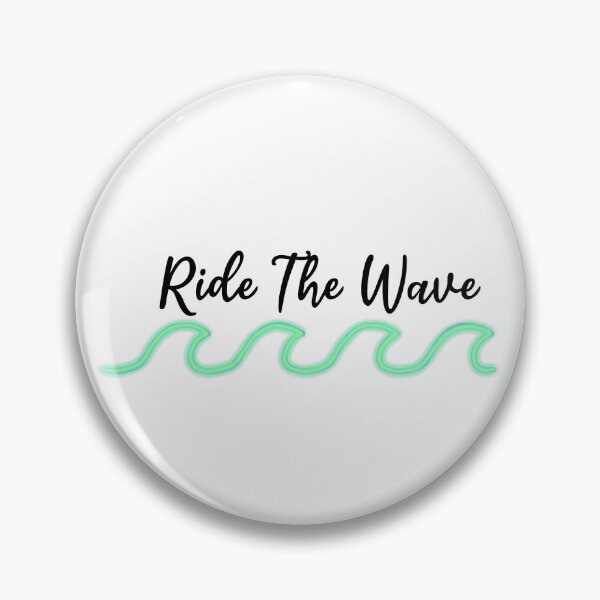 Item preview, Just Ride The Wave Green designed and sold by olivierxx33.