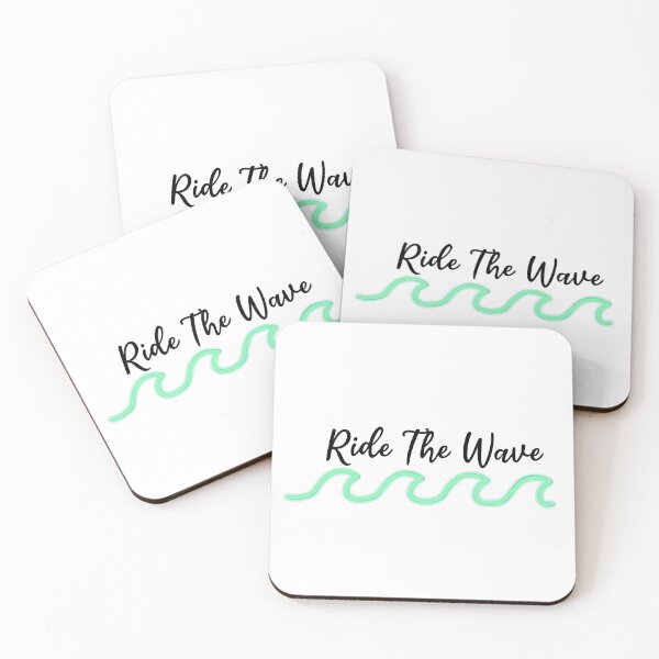 Item preview, Just Ride The Wave Green designed and sold by olivierxx33.