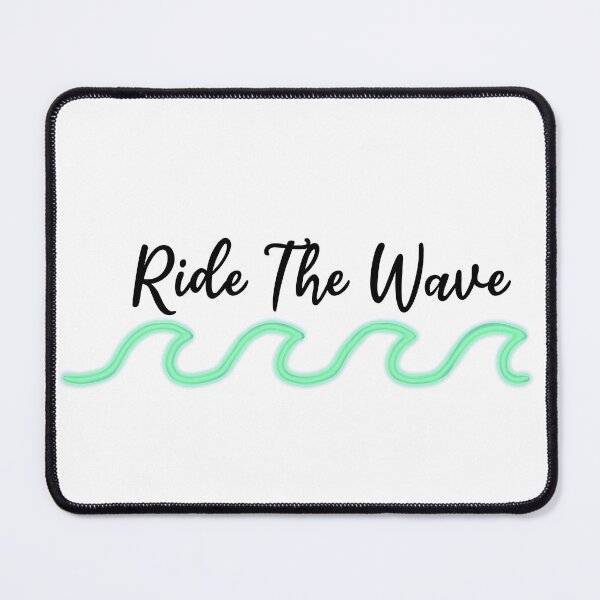 Item preview, Just Ride The Wave Green designed and sold by olivierxx33.