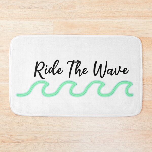Item preview, Just Ride The Wave Green designed and sold by olivierxx33.