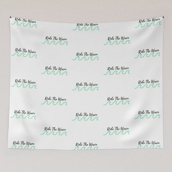 Item preview, Just Ride The Wave Green designed and sold by olivierxx33.