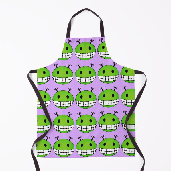 Item preview, Green Alien Smiley Face designed and sold by RawSunArt.