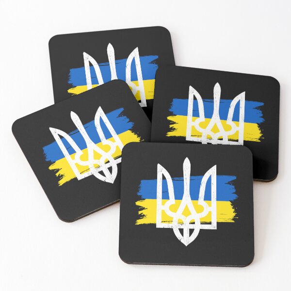 Item preview, Ukraine Flag Symbol - Ukraine Trident designed and sold by maxarus.