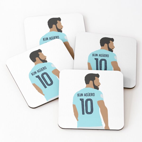 Item preview, Sergio Aguero Block Art designed and sold by HTWallace.