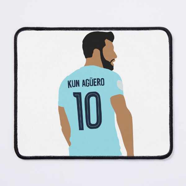 Item preview, Sergio Aguero Block Art designed and sold by HTWallace.