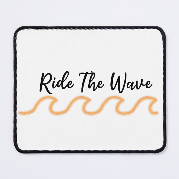 Item preview, Just Ride The Wave Yellow designed and sold by olivierxx33.