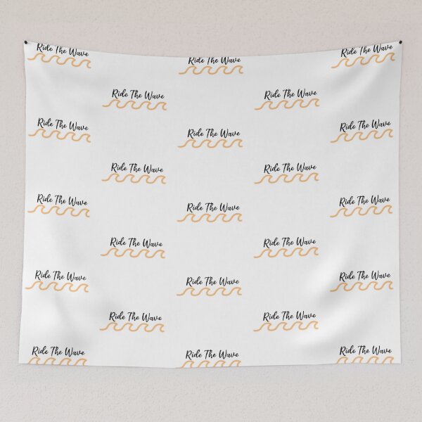 Item preview, Just Ride The Wave Yellow designed and sold by olivierxx33.