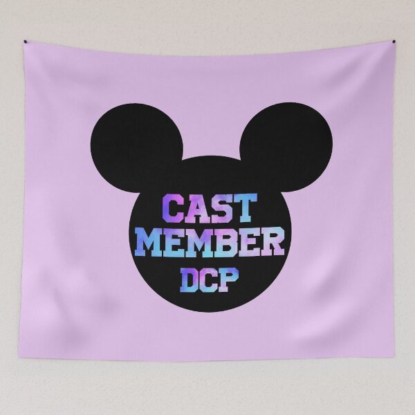 Item preview, cast member DCP purple tie dye ears designed and sold by samantha brachman.