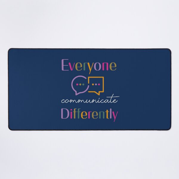 Item preview, Everyone Communicate Differently designed and sold by la  clameur.