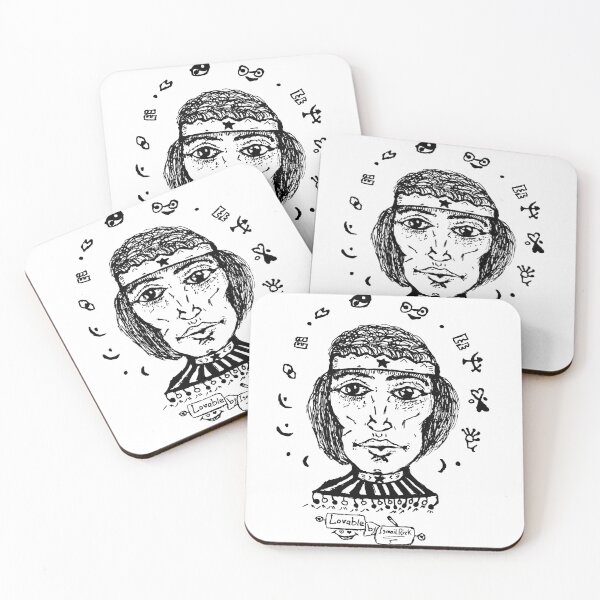 Item preview, lovable black face designed and sold by Ismail Rizk.