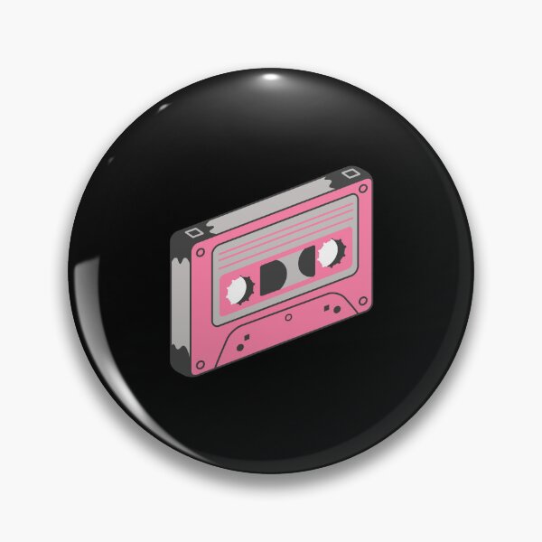 Artikelvorschau, Subtle Demigirl Pride Retro Casette, Cute Discreet Pastel Demigirl Flag entworfen und verkauft von SweetestPrints.