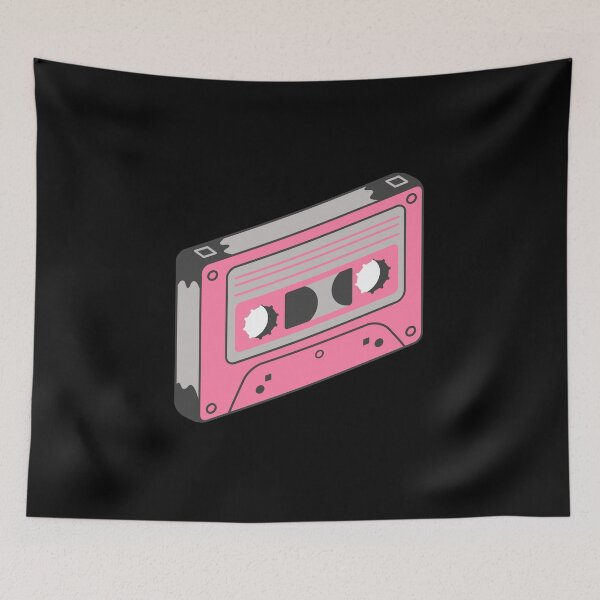 Item preview, Subtle Demigirl Pride Retro Casette, Cute Discreet Pastel Demigirl Flag designed and sold by SweetestPrints.