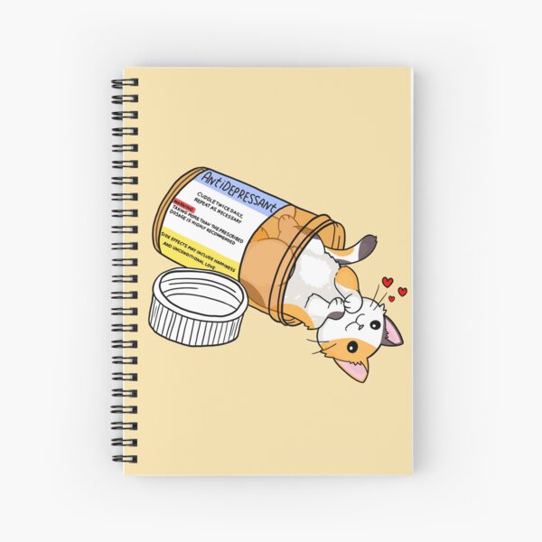 Item preview, Calico kitty antidepressant love medicine designed and sold by sivelobanova.