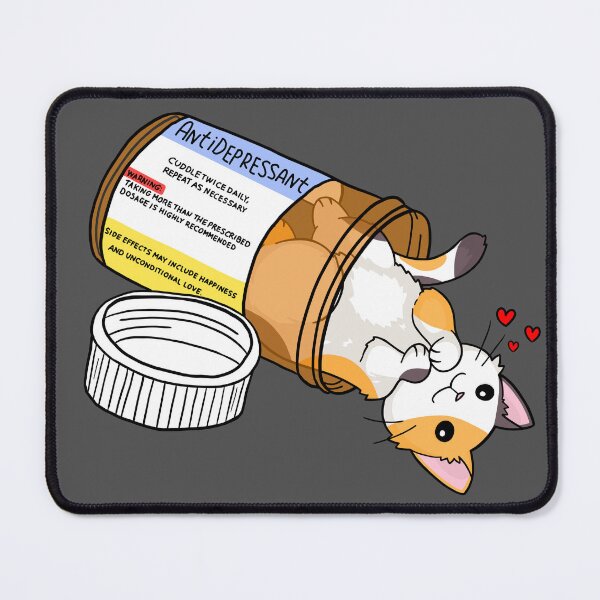 Item preview, Calico kitty antidepressant love medicine designed and sold by Sadhbh rua.