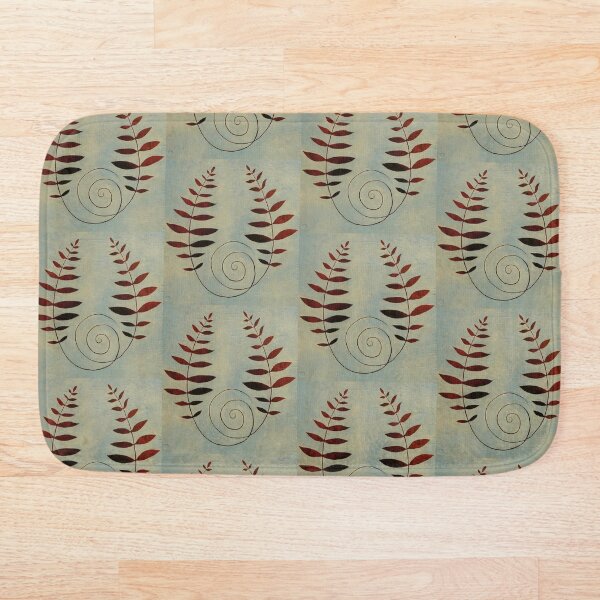 Item preview, Two Spiraling Ferns designed and sold by Rebekah Walker.
